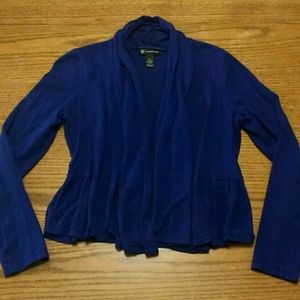 INC Royal Blue Cardigan